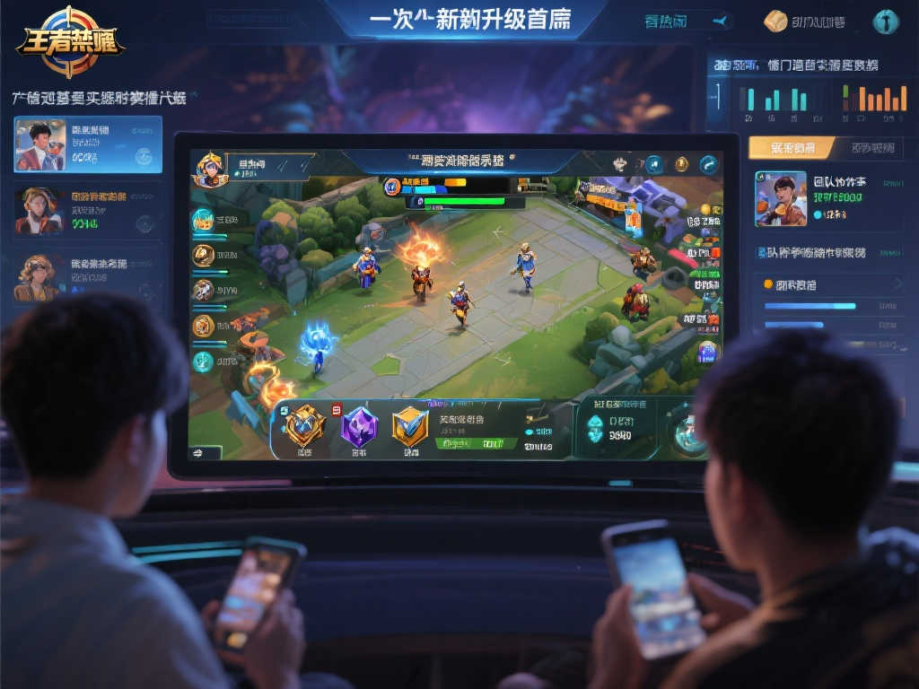 王者荣耀观战系统升级，实时数据引发好评
