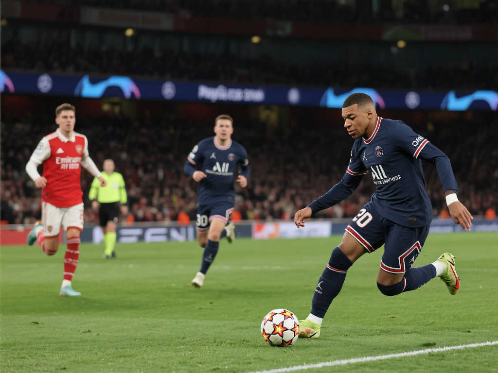 巴黎圣日耳曼3-1力克阿森纳，晋级欧冠决赛，时间地点待定